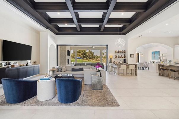 Dining room, Interior, Living room, Pendant Lights, Recessed Lighting