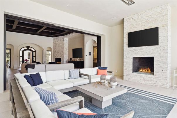 Fireplace, Interior, Living room, Stone Walls, Wooden Beams, Wooden Ceilings