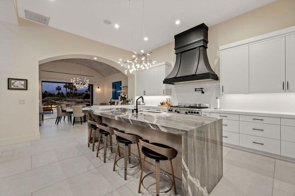 Dining room, Interior, Kitchen, Pendant Lights, Recessed Lighting