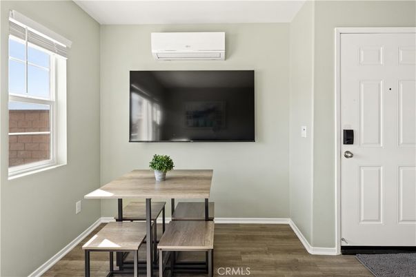 Dining room, Interior, Wood Texture Flooring