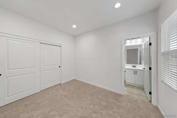 Bathroom, Empty room, Interior, Recessed Lighting