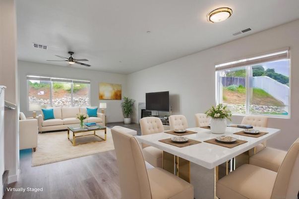 Dining room, Interior, Living room, Wood Texture Flooring
