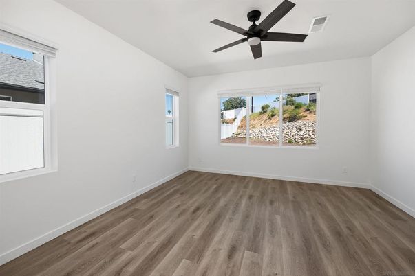 Empty room, Interior, Wood Texture Flooring
