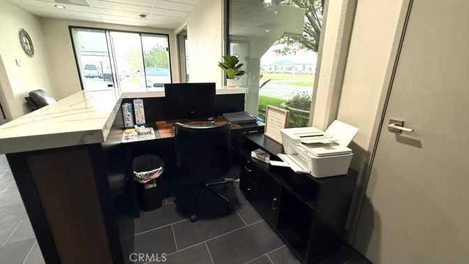 Home Office, Interior, Recessed Lighting