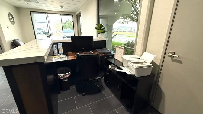 Home Office, Interior, Recessed Lighting