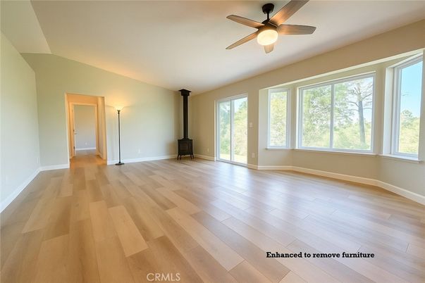 Empty room, Fireplace, Interior, Wood Texture Flooring
