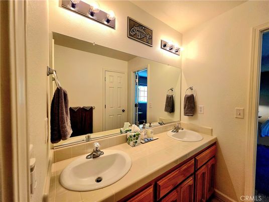 Bathroom, Dual Sink Vanities, Interior, Tile Countertops