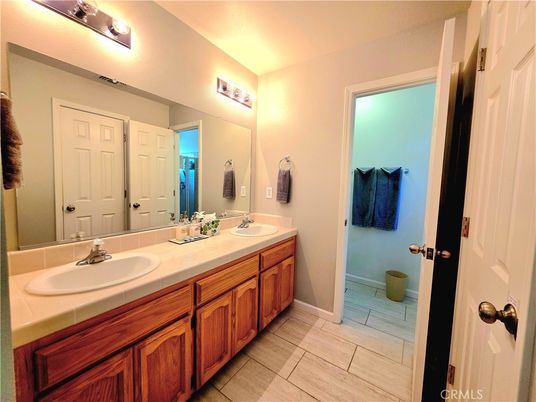 Bathroom, Dual Sink Vanities, Interior, Tile Countertops