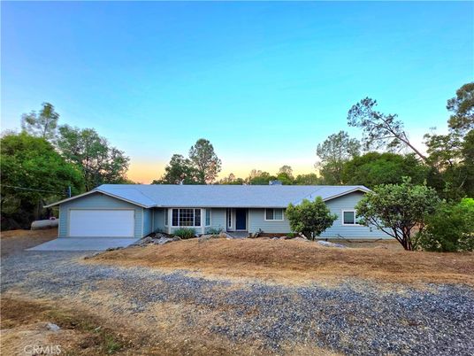 Attached, Backyard, Detached Garage, Exterior, Facade, Ranch