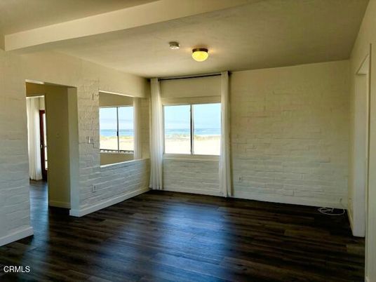 Empty room, Interior, Stone Walls, Wood Texture Flooring