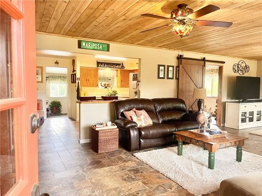 Interior, Kitchen, Living room, Wooden Ceilings
