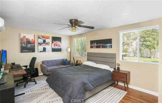 Bedroom, Home Office, Interior, Wood Texture Flooring