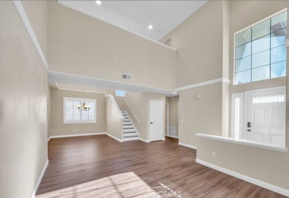 Chandelier, Interior, Pendant Lights, Recessed Lighting, Wood Texture Flooring