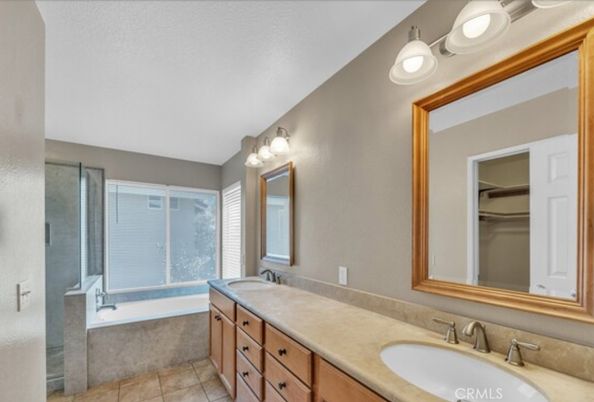 Bathroom, Dual Sink Vanities, Glass Shower, Interior
