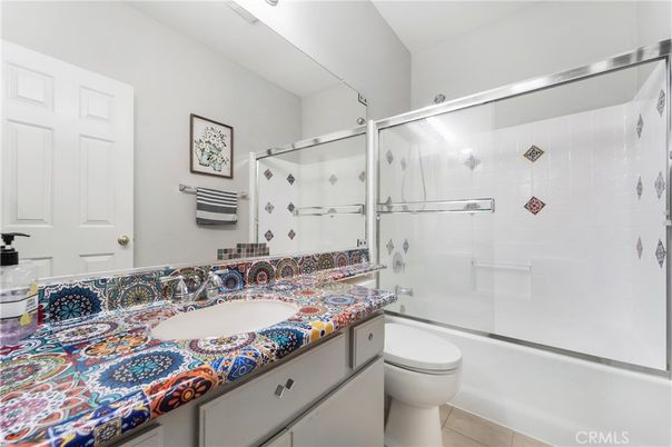 Bathroom, Glass Shower, Interior, Tile Countertops