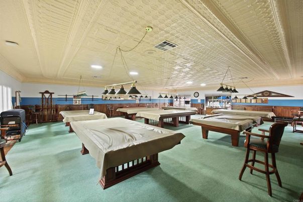 Billiard Table, Dining room, Game Room, Interior, Pendant Lights, Recessed Lighting