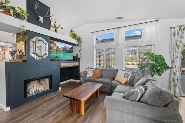 Fireplace, Interior, Living room, Wood Texture Flooring