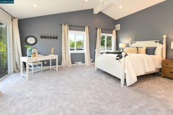Bedroom, Home Office, Interior, Recessed Lighting
