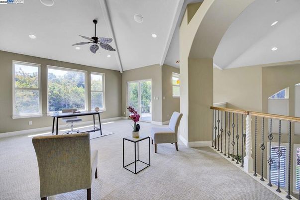 Home Office, Interior, Recessed Lighting