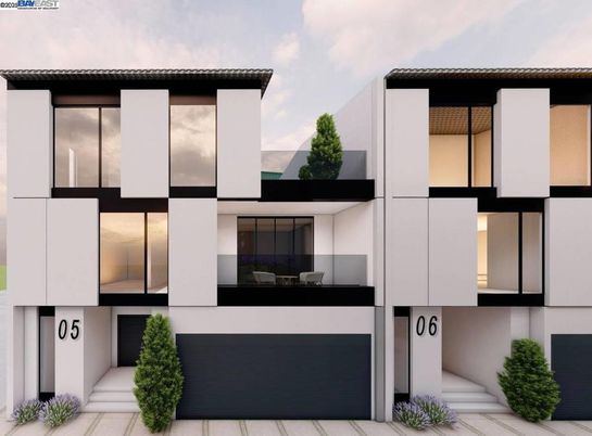Attached, Exterior, Facade, Modern