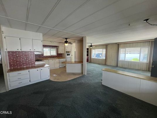 Empty room, Interior, Kitchen