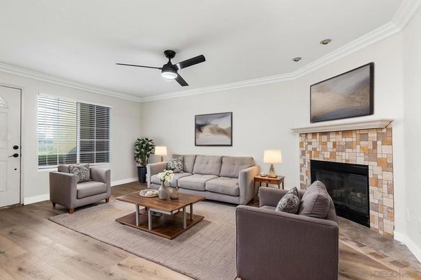 Fireplace, Interior, Living room, Wood Texture Flooring