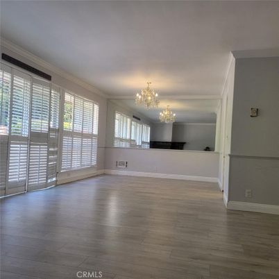 Chandelier, Empty room, Interior, Wood Texture Flooring