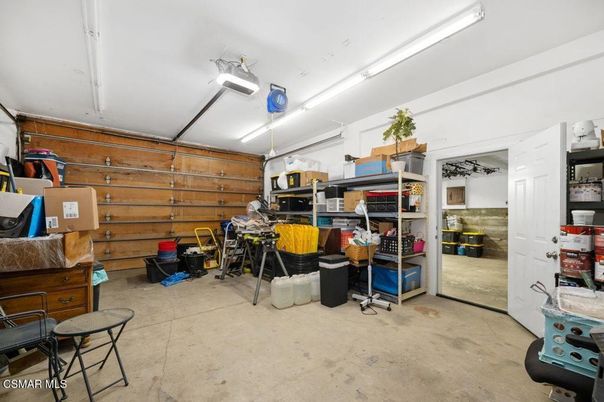 Garage, Interior, Wooden Walls