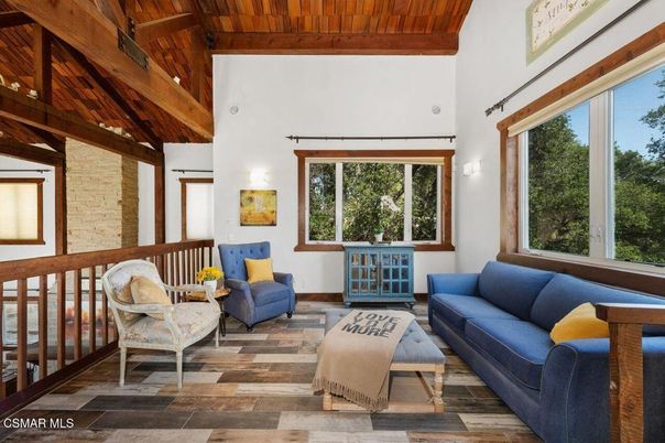 Interior, Living room, Stone Walls, Wooden Beams, Wooden Ceilings, Wood Texture Flooring