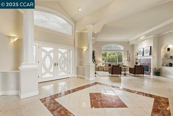 Fireplace, Interior, Living room, Recessed Lighting