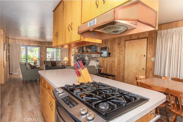Dining room, Interior, Kitchen, Living room, Wood Texture Flooring