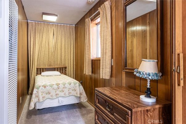 Bedroom, Interior, Wooden Walls