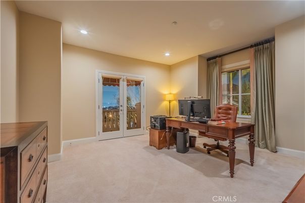 Home Office, Interior, Recessed Lighting