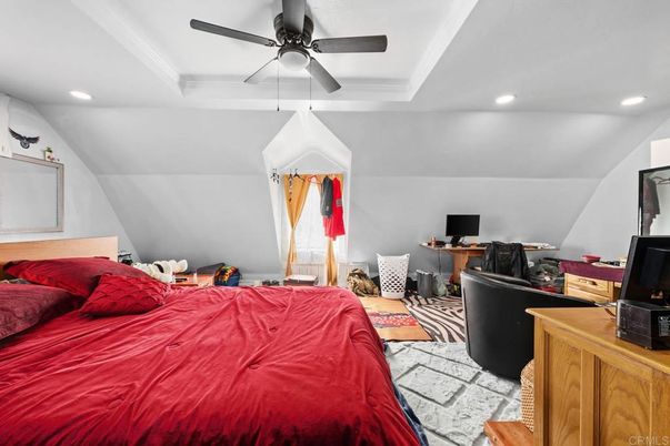 Bedroom, Home Office, Interior, Recessed Lighting