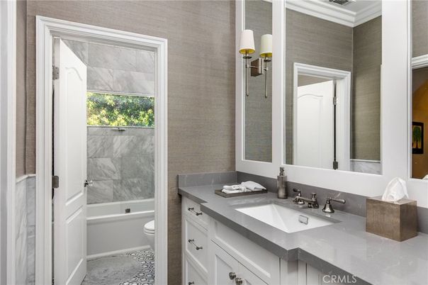 Bathroom, Interior, Marble Walls