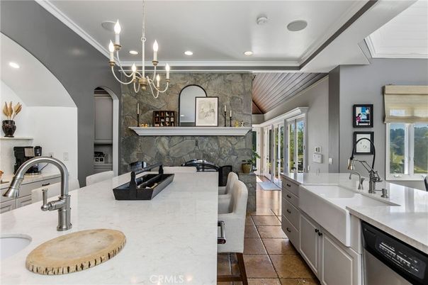 Chandelier, Interior, Kitchen, Pendant Lights, Recessed Lighting