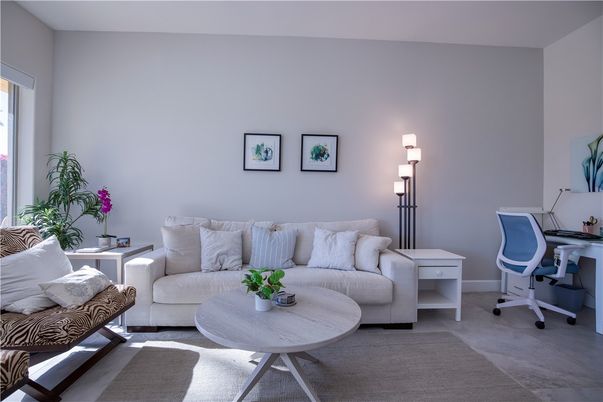 Home Office, Interior, Living room