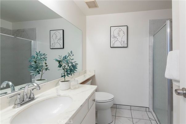 Bathroom, Glass Shower, Interior, Marble