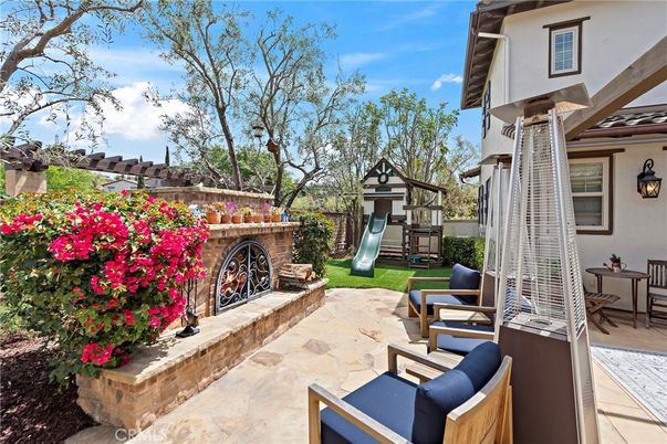 Backyard, Exterior, Fireplace, Playground