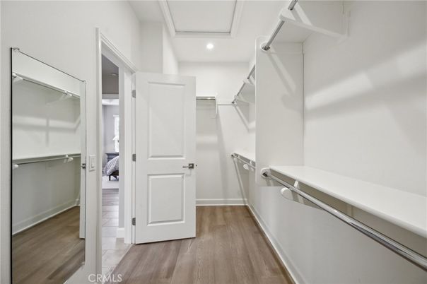 Interior, Recessed Lighting, Walk-in Closets, Wood Texture Flooring
