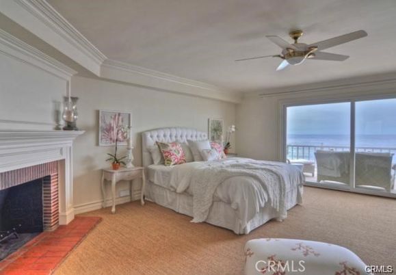 Bedroom, Fireplace, Interior, Water
