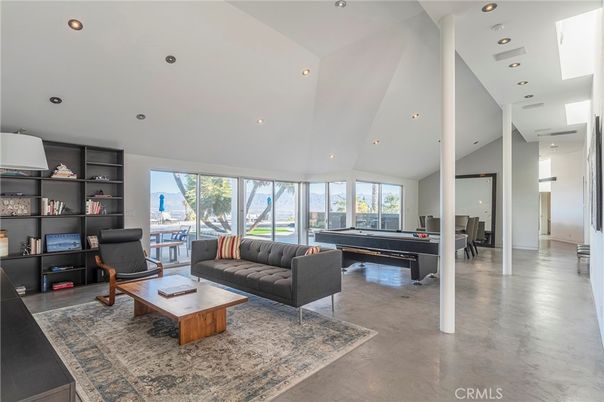 Billiard Table, Game Room, Interior, Living room, Recessed Lighting
