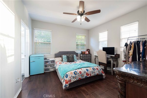 Bedroom, Home Office, Interior, Wood Texture Flooring