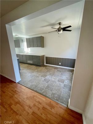 Empty room, Interior, Kitchen, Wood Texture Flooring