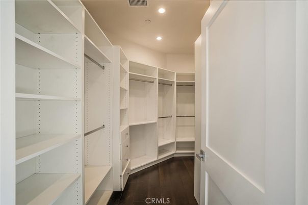 Interior, Recessed Lighting, Walk-in Closets, Wood Texture Flooring