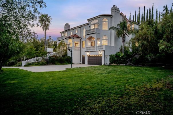 Attached, Backyard, Exterior, Facade, Mediterranean