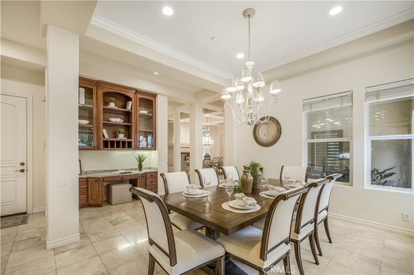 Chandelier, Dining room, Interior, Pendant Lights, Recessed Lighting