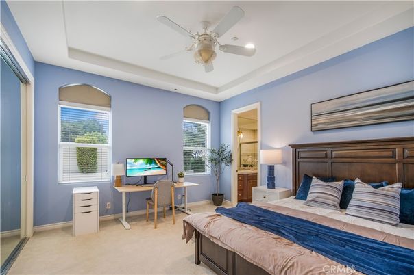 Bedroom, Home Office, Interior, Recessed Lighting