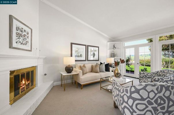 Fireplace, Interior, Living room