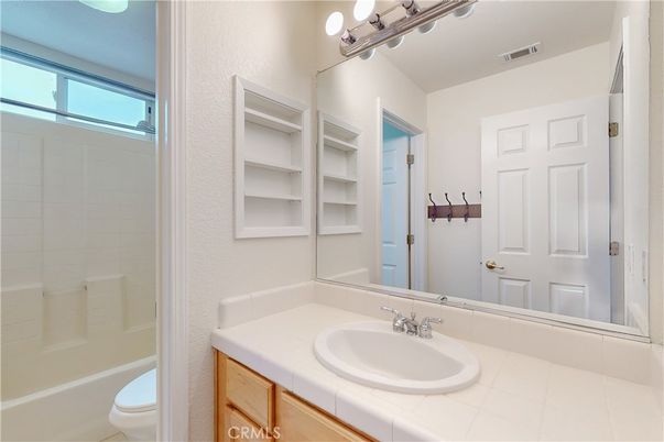 Bathroom, Glass Shower, Interior, Tile Countertops